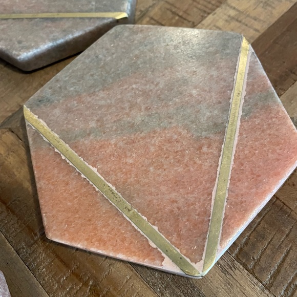 Marble Type Coasters - Set of 4 - Picture 2 of 4